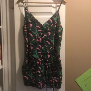 Top shop tropical romper